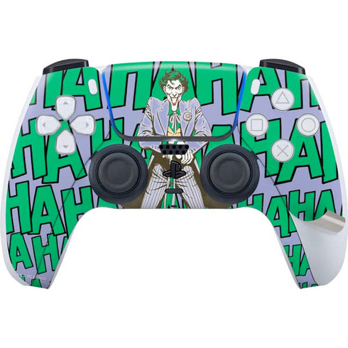 DC Comics The Joker Vintage pose pattern PS5 Pro Bundle Skin